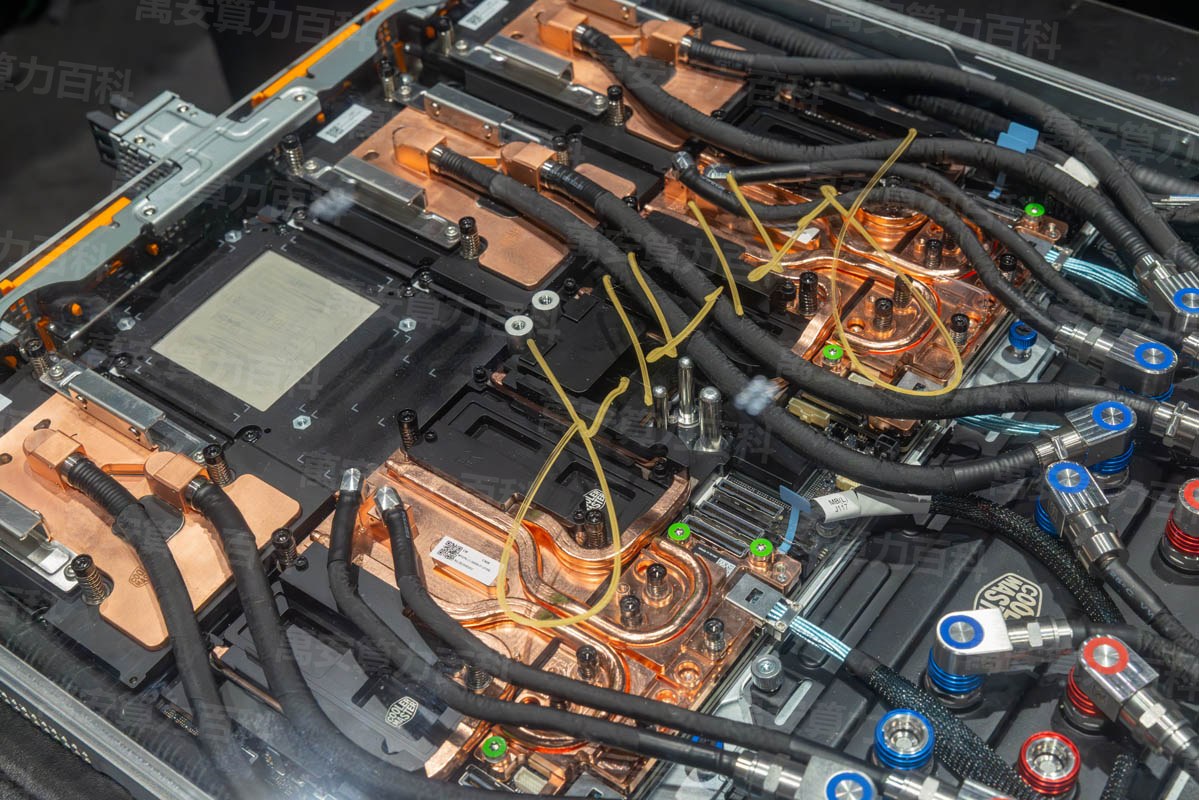 Grace CPU 与 B300 GPU 特写 实拍