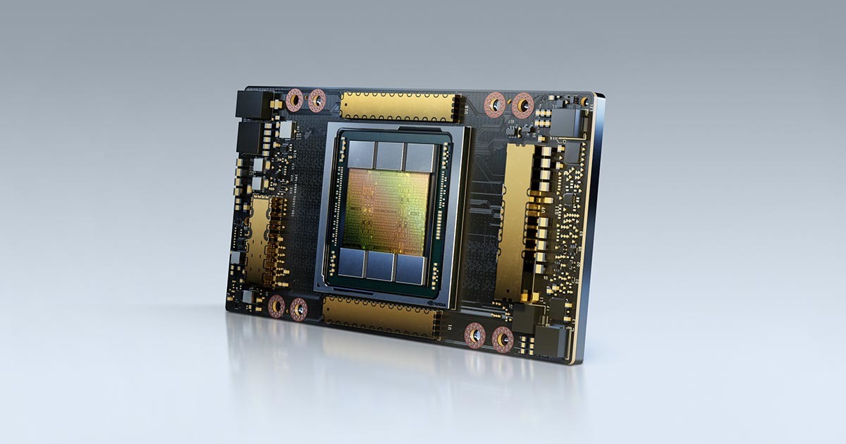 NVIDIA A100 80GB 官方图（厂商图）