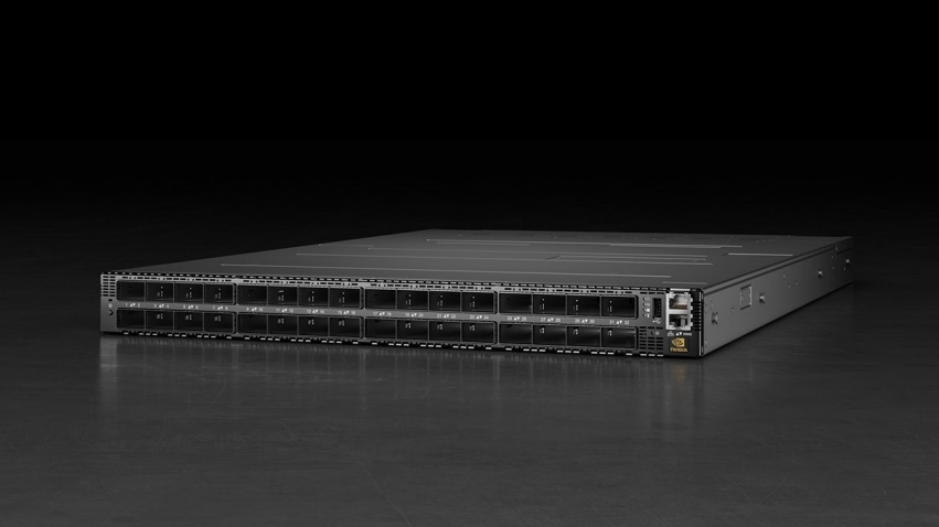NVIDIA NDR 400G InfiniBand 交换机官方图（厂商图）