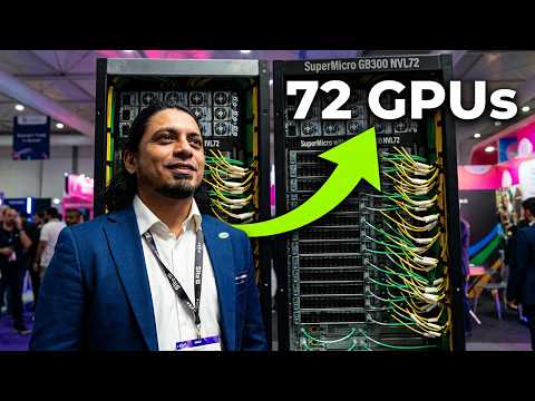 GB300 NVL72 at LEAP 2026（Supermicro 实拍）